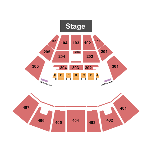 Lucas Oil Live At WinStar Casino Fleetwood Mac Seating Chart